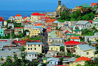 Grenada St George´s harbour