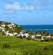 martinique luxury oceanview hillside houses