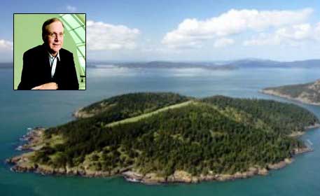 Microsoft co-founder Paul Allen sells private island for $13.5M